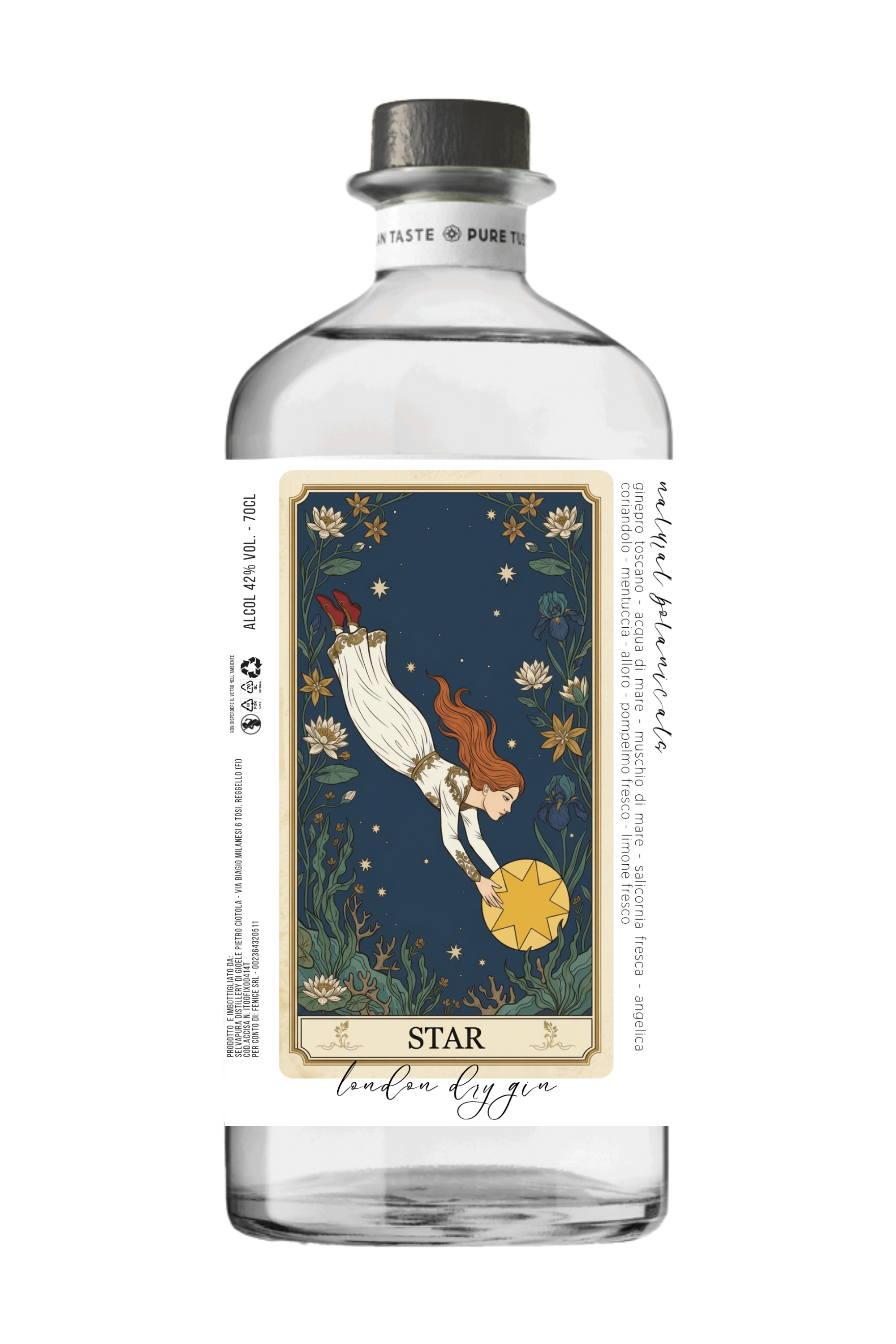 Bottiglia di Star London Dry Gin