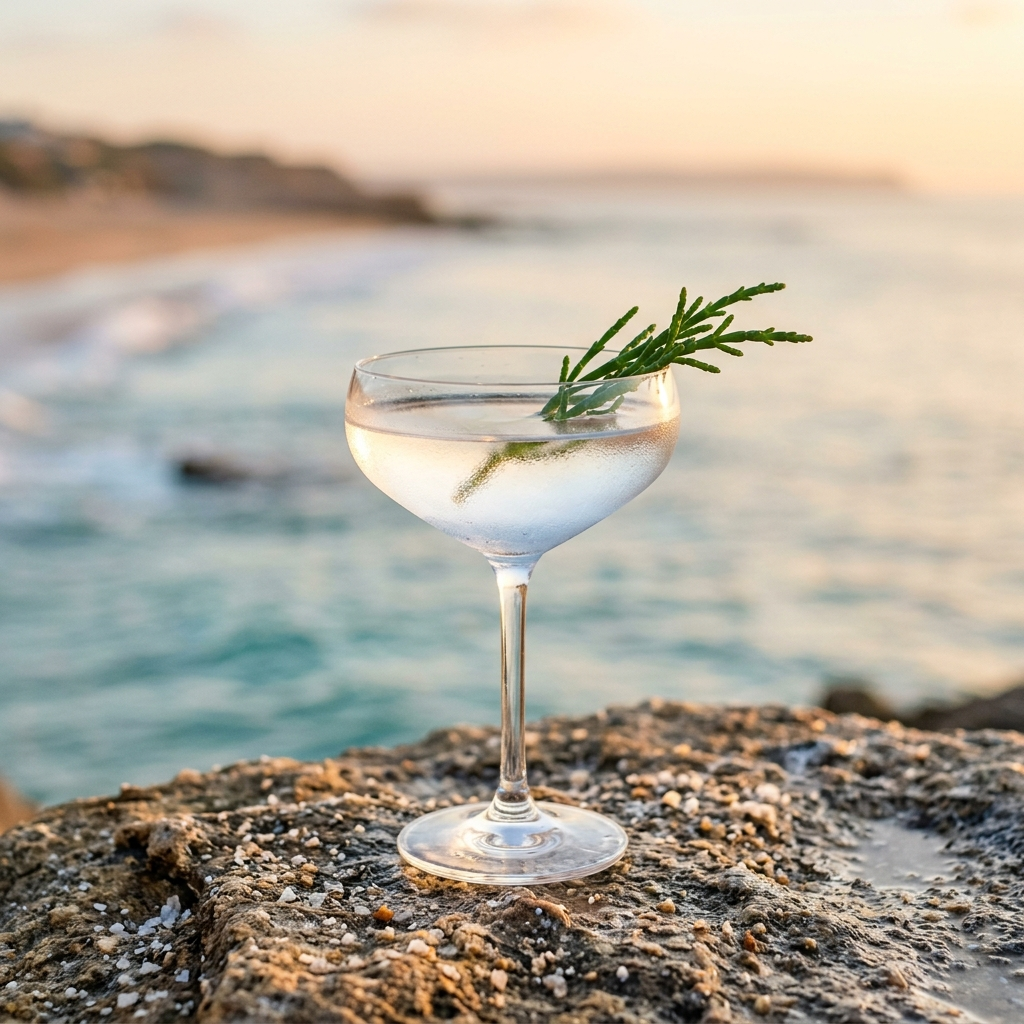 Salicornia Martini con Star Gin